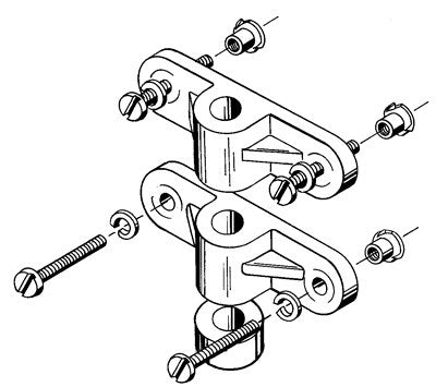 Nylon Gear Block Set (QTY/PKG: 2 )