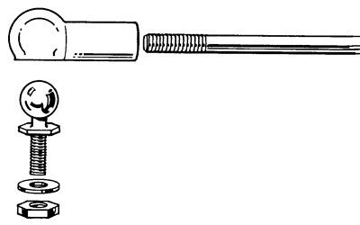 2-56 Threaded Ball Link (QTY/PKG: 1 )