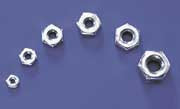4-40 Steel Hex Nuts (QTY/PKG: 4 )