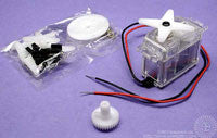 Servo Motor in Clear Case