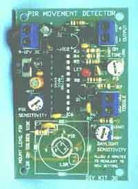 PIR Motion Detector Electronic Kit