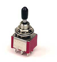 DPDT Toggle Switch - Spring Center Return