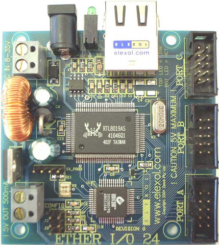 Ethernet Digital Interface Module Ether I/O 24 R