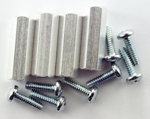 Aluminum Standoff 3/4" Hex 4-40 (Pack of 4)
