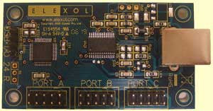 USB Interface Board with 24 Channels