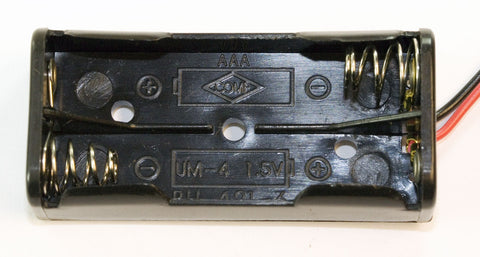 Battery Holder for 2 AAA Batteries