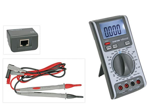 3 IN 1 MULTIMETER - CABLE / LINE TESTER