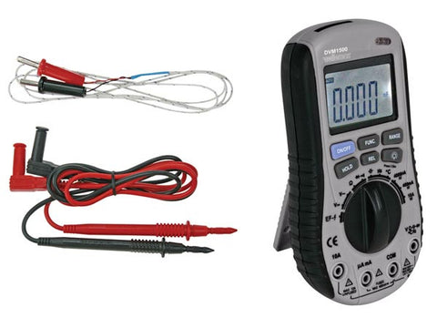 Digital Autorange Multimeter with No Contact AC Voltage Detector