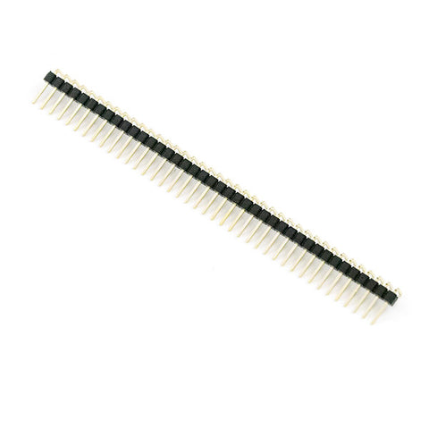 Header .1" Male 40-Pin Break-Away Right-Angle for PCB