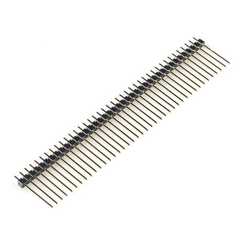 Header .1" Male 40-Pin Break-Away for PCB (Extra Long)