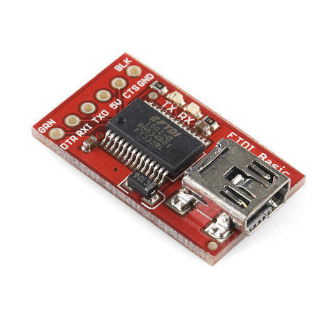 FTDI Basic Breakout - 5V - Solder Pad Output