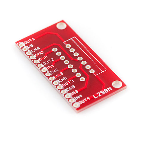 Breakout Board for L298N Full-Bridge Motor Driver