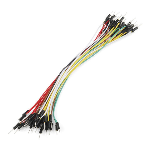 Economy Male/Male Jumper Wires - 7" (Pack of 30)