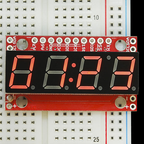 7-Segment Serial Display (Red)