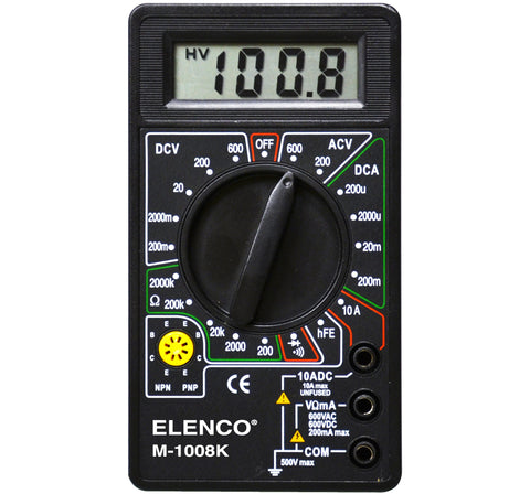 Compact Digital Multimeter Electronic Kit