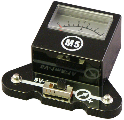 5V-1mA-1A Meter