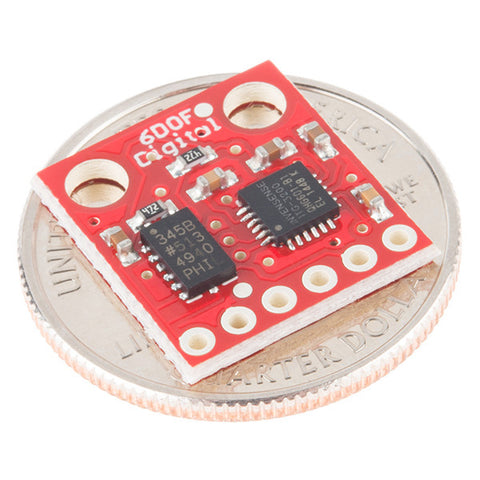 SparkFun 6 Degrees of Freedom IMU Digital Combo Board - ITG3200/ADXL345