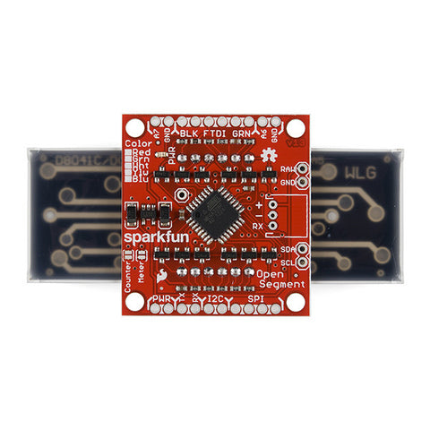 SparkFun OpenSegment Serial Display - 20mm (Red)