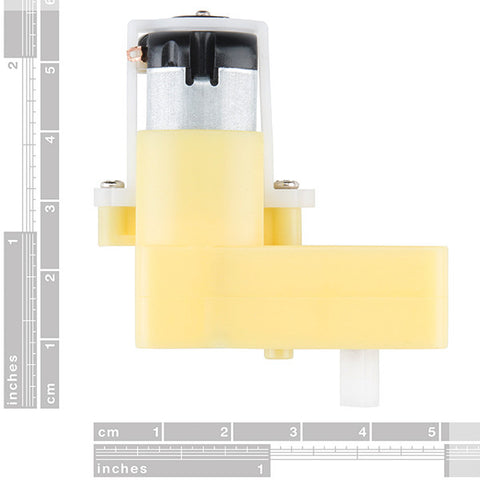 Hobby Gearmotor - 65 RPM (Right Angle, Pair)