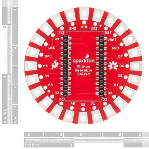 SparkFun Photon Wearable Shield