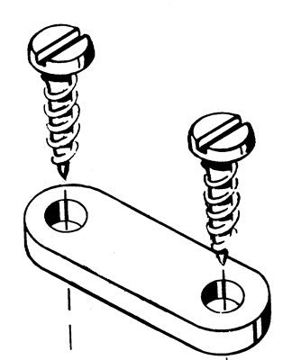 Steel Landing Gear Straps (QTY/PKG: 4 )