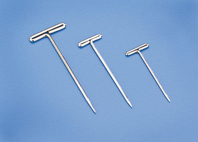 Nickel Plated T-Pins 1-1/4" (QTY/PKG: 100 )