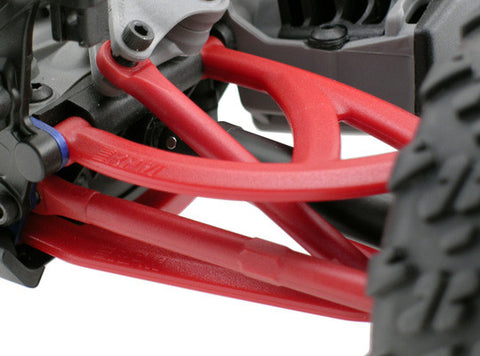 Rear A-arms for the Traxxas 1/16th Scale Mini E-Revo Red