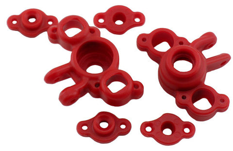 Red Axle Carriers for the Traxxas 1/16th Scale Mini E-Revo & Mini Slash