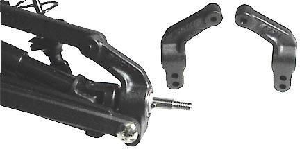 Rear Bearing Carriers for Traxxas Slash 2wd, e-Rustler, e-Stampede 2wd & Bandit