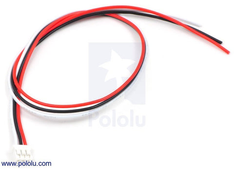 3-Pin Female JST PH-Style Cable (30cm) for Sharp Distance Sensors