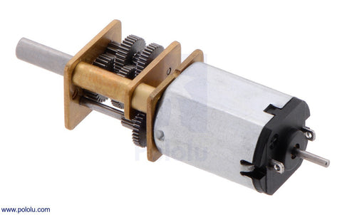 1000:1 Micro Metal Gearmotor HP with Extended Motor Shaft