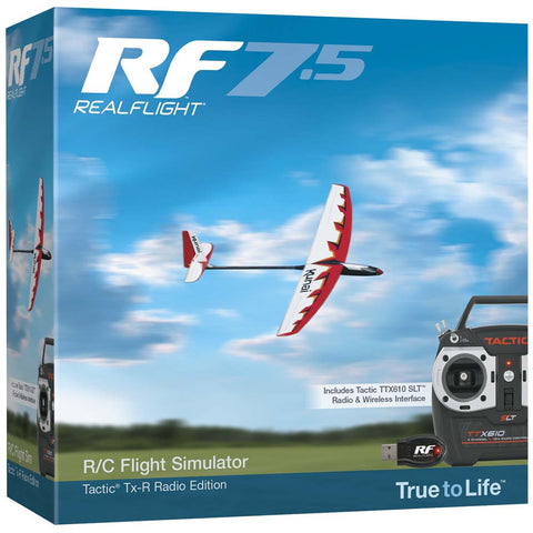 RealFlight 7.5 w/Tactic TTX610