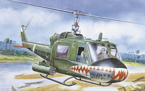 0050S 1/72 Bell Huey UH-1C Gunship Helicopter