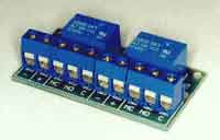 Relay Board for 2 1A Relays Electronic Kit
