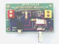 Audio to Light Modulator Electronic Kit