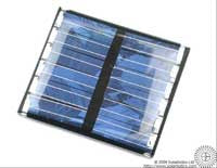 Small Solar Cell 37 x 33mm, 6.7V, 20mA