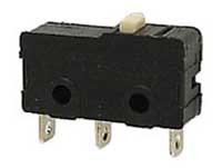 Microswitch: 5A, Button Actuator