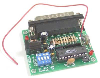 RF Data Link Transmitter, Parallel Input