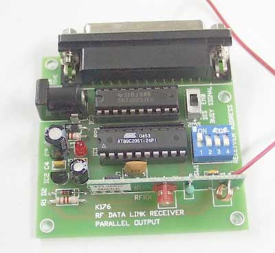 RF Data Link Receiver, Parallel Output