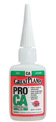 Pro CA Glue 1 oz. Thin