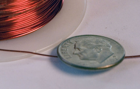 Enamel Magnet Wire 26 AWG (1/4 Pound)
