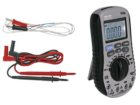 Digital Autorange Multimeter with  No Contact  AC Voltage Detector