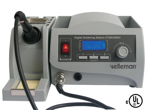 Soldering Station with LCD Output, 60W