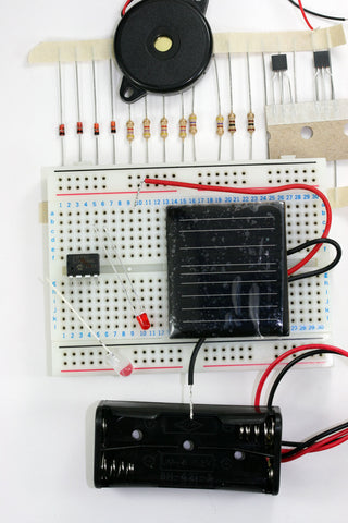 Solar Powered Electronics Experiment Kit