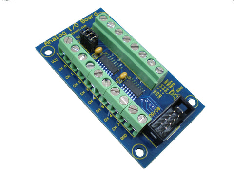 Analog-to-Digital (ADC) and Digital-to-Analog (DAC) I/O Board