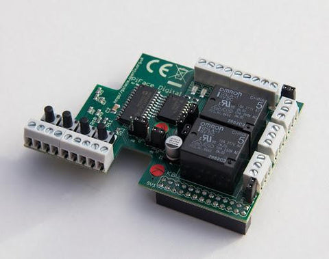 Pi-Face Digital Interface Board for Raspberry Pi