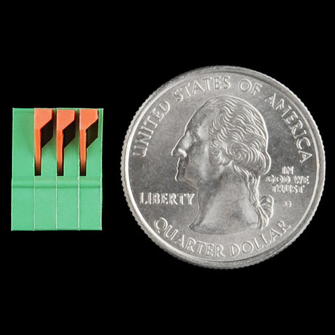 Spring Terminals - PCB Mount (3-pin, right-angle)