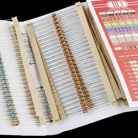 Resistor Kit - 1/4W (500 total)