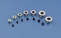 1/16" Plated Brass Dura-Collars Bulk (QTY/PKG: 12 )