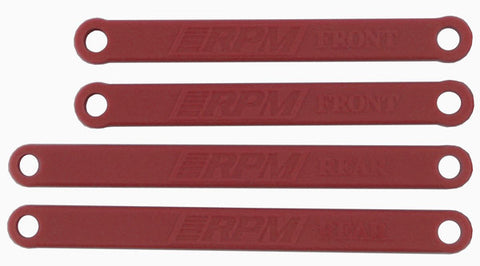 Traxxas Heavy Duty Camber Links   Red